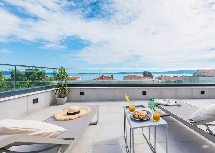Villa Auni Grey - Heated Pool - Rooftop - Seaview - *